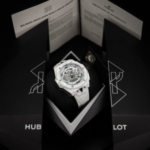 Hublot Big Bang Sang Bleu II Unico White Ceramic 45MM Limited Edition #2/200 – 418.HX.2001.RX.MXM21