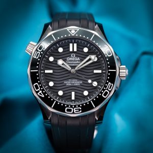 Omega Seamaster Diver 300M Black Ceramic Dial Titanium 43.5