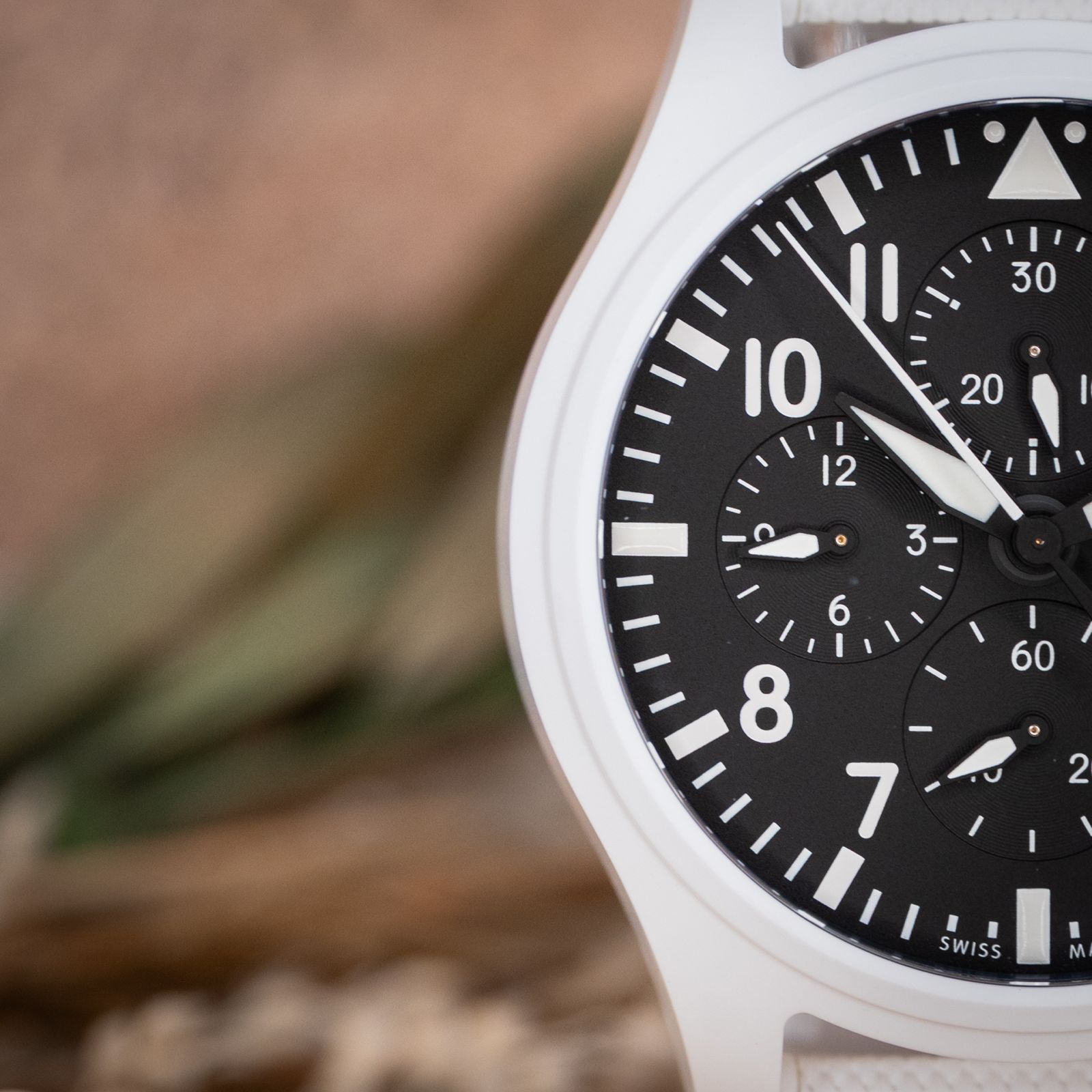 IWC Pilot Top Gun "Lake Tahoe" White Ceramic 44MM - IW389105 - Image 5