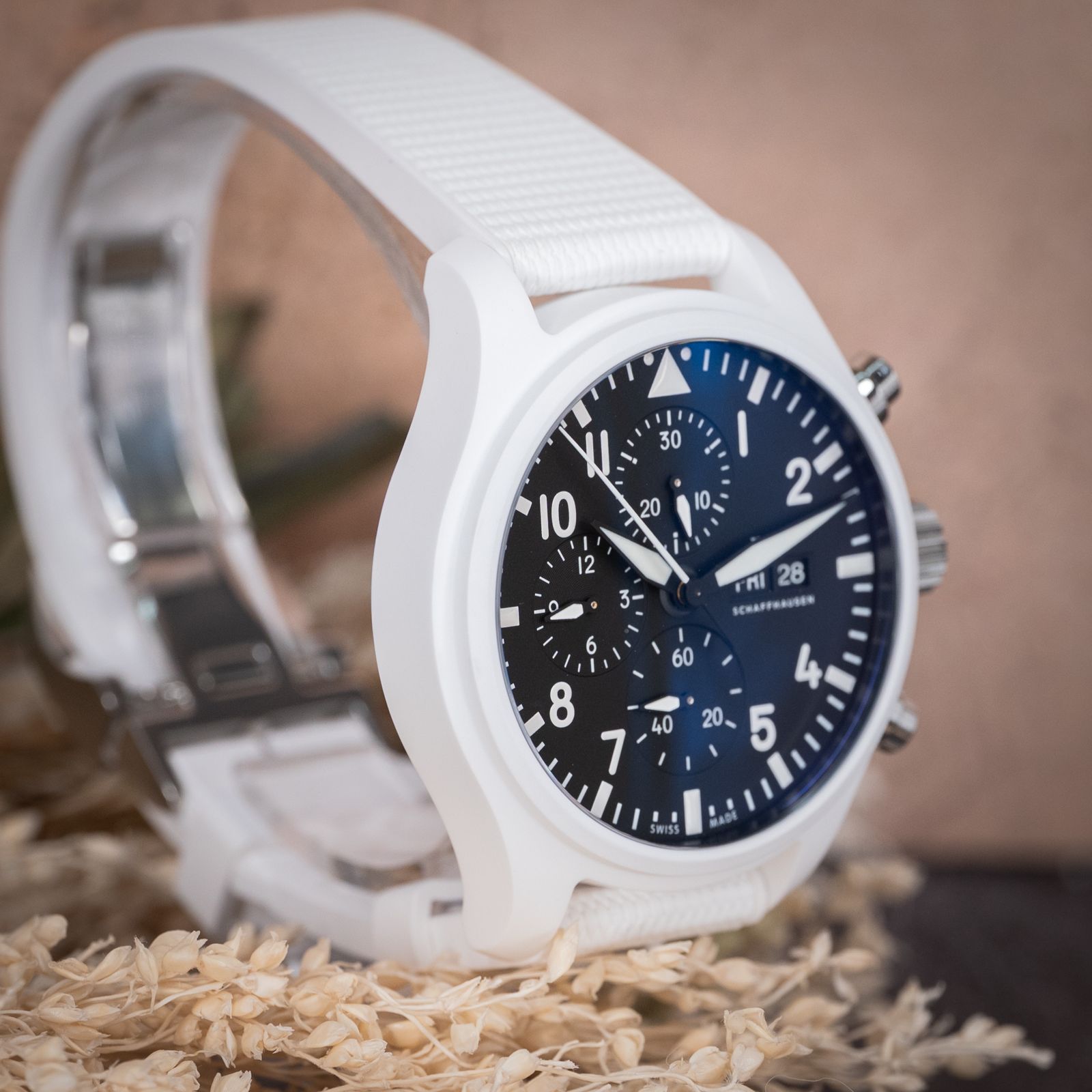 IWC Pilot Top Gun "Lake Tahoe" White Ceramic 44MM - IW389105 - Image 4
