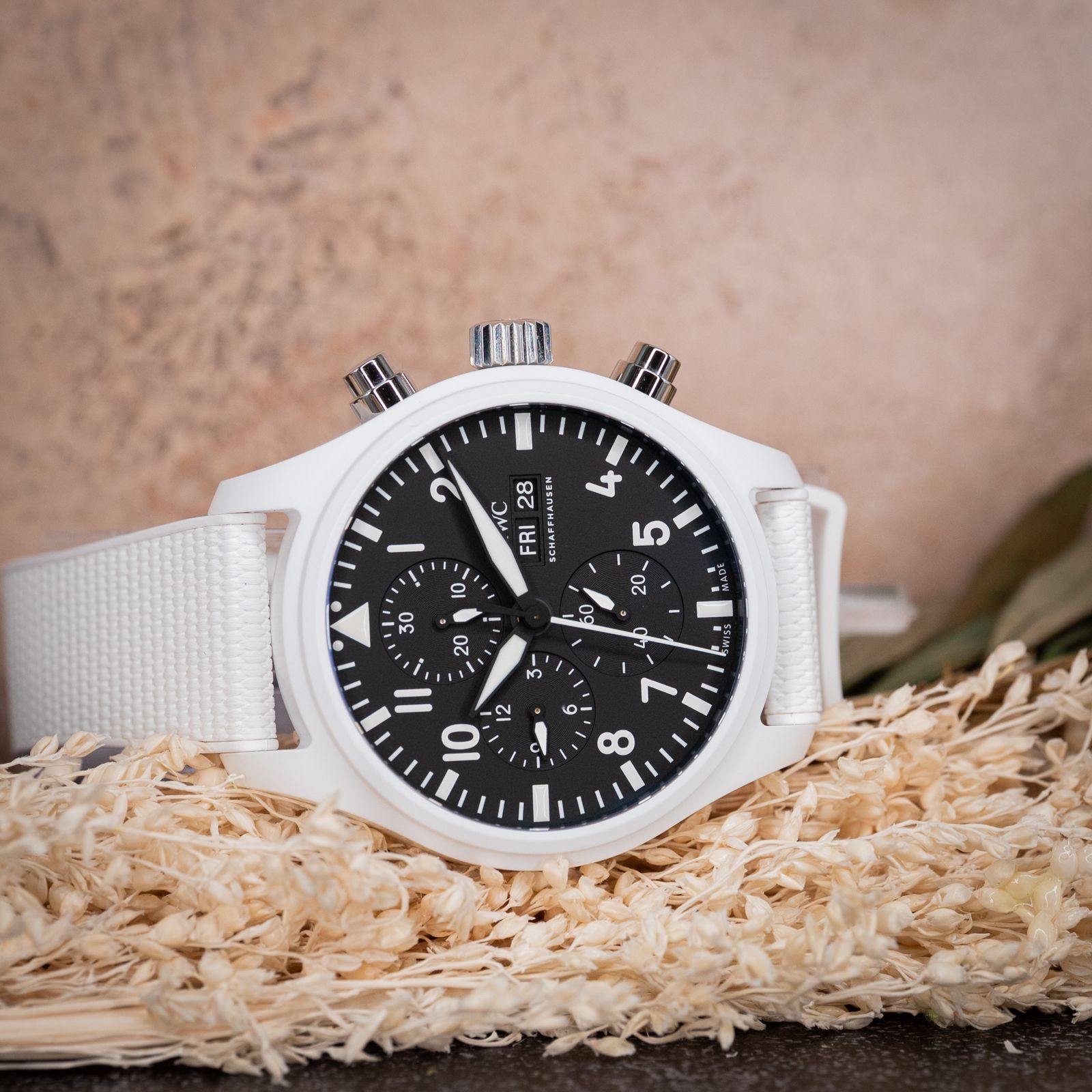IWC Pilot Top Gun "Lake Tahoe" White Ceramic 44MM - IW389105 - Image 11