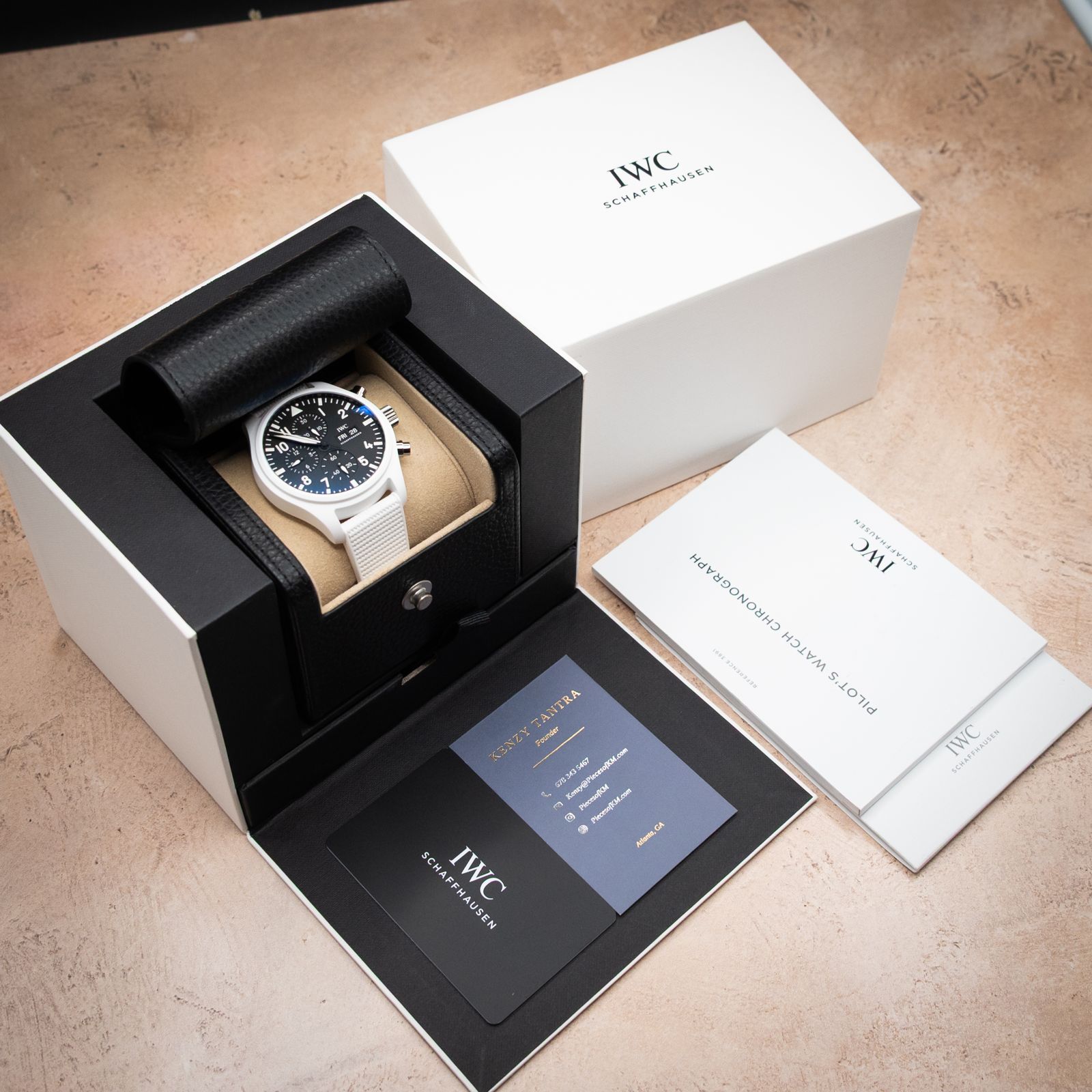IWC Pilot Top Gun "Lake Tahoe" White Ceramic 44MM - IW389105 - Image 2