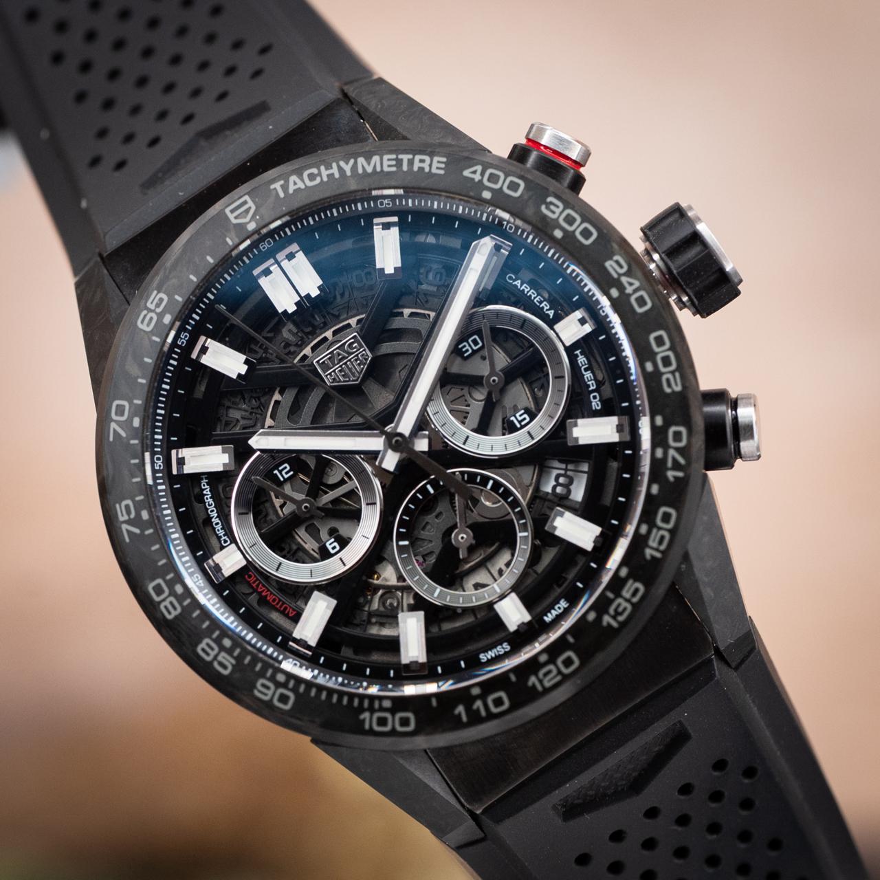 Tag Heuer Carrera 02 Skeleton Dial Carbon 43mm - CBG2016.FT6143 - Image 5