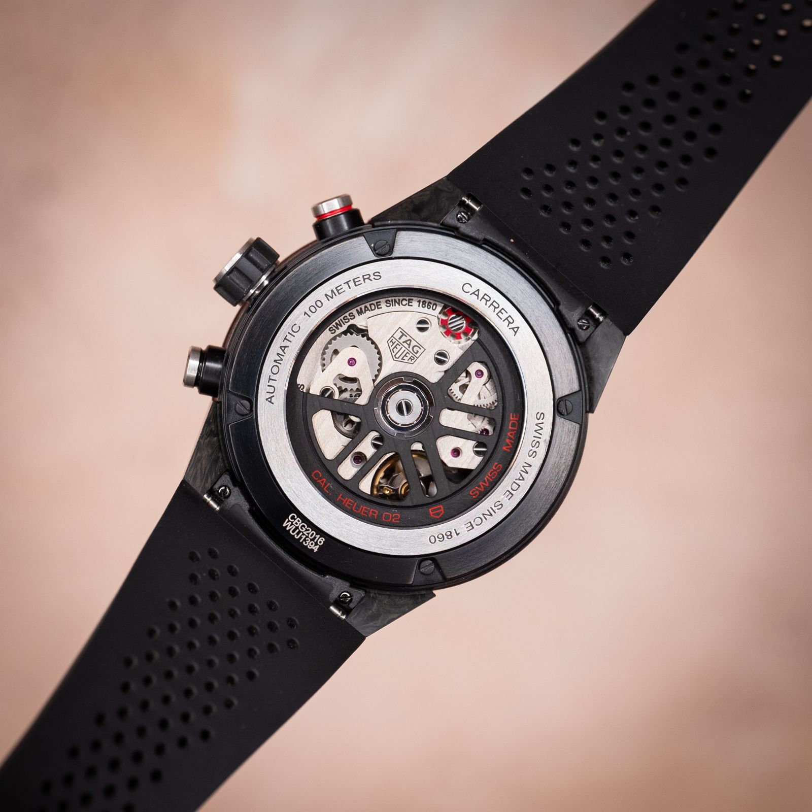 Tag Heuer Carrera 02 Skeleton Dial Carbon 43mm - CBG2016.FT6143 - Image 10