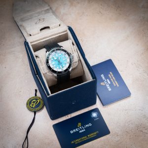 Breitling Superocean Automatic Turquoise “Tiffany Blue” Dial 44mm – A17376211L2S1