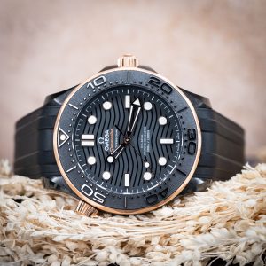 Omega Seamaster Diver 300M Black Ceramic Sedna Gold 43mm - 210.62.44.20.01.001