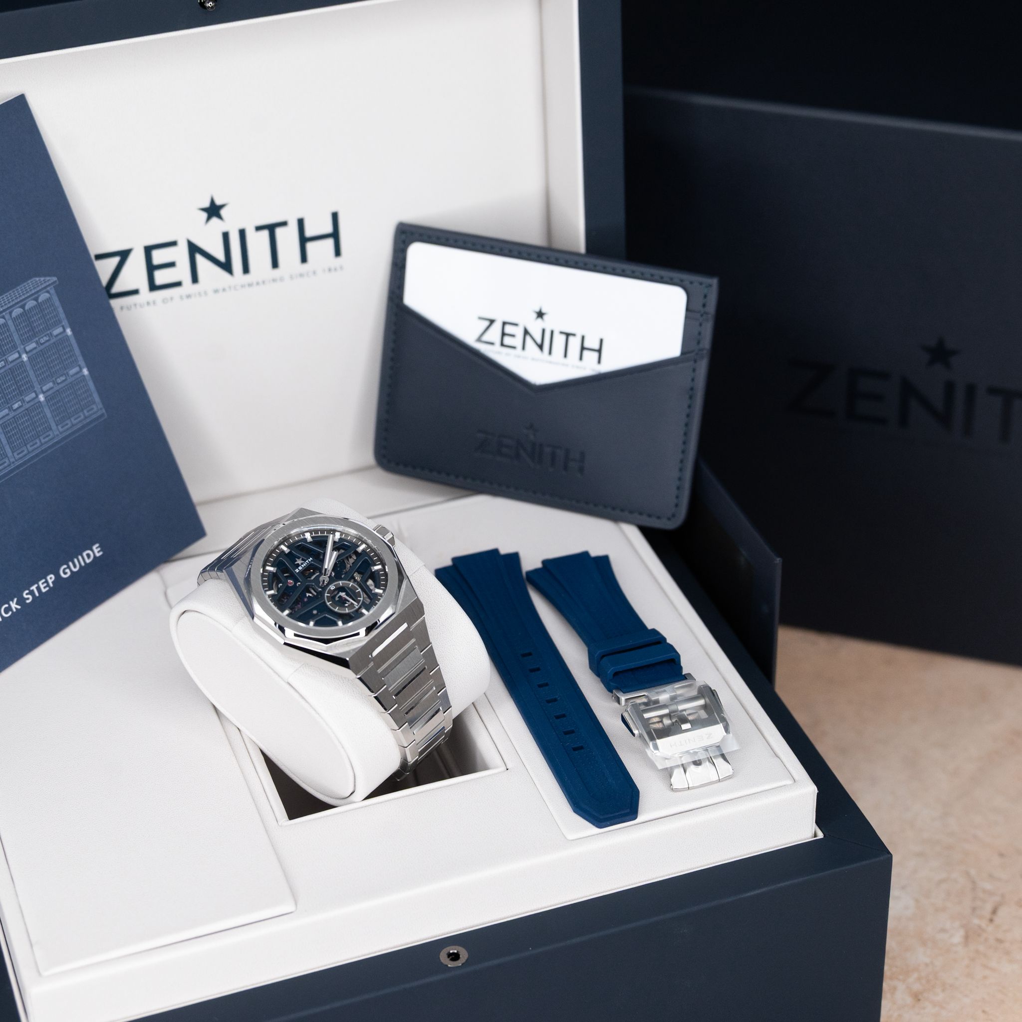 Zenith Defy Skyline Blue Skeleton Dial El Primero 3620 Automatic 41mm - Image 3