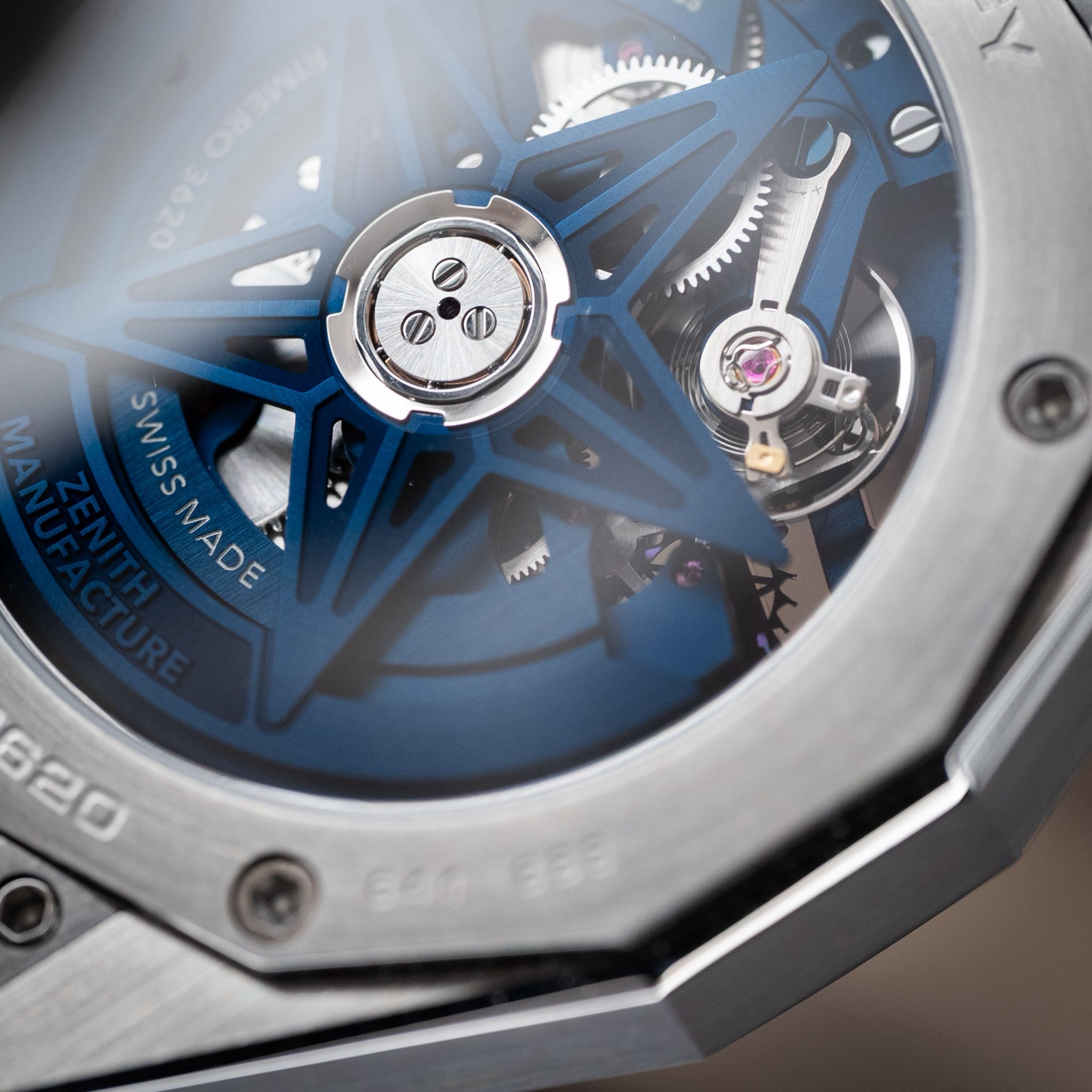 Zenith Defy Skyline Blue Skeleton Dial El Primero 3620 Automatic 41mm - Image 16
