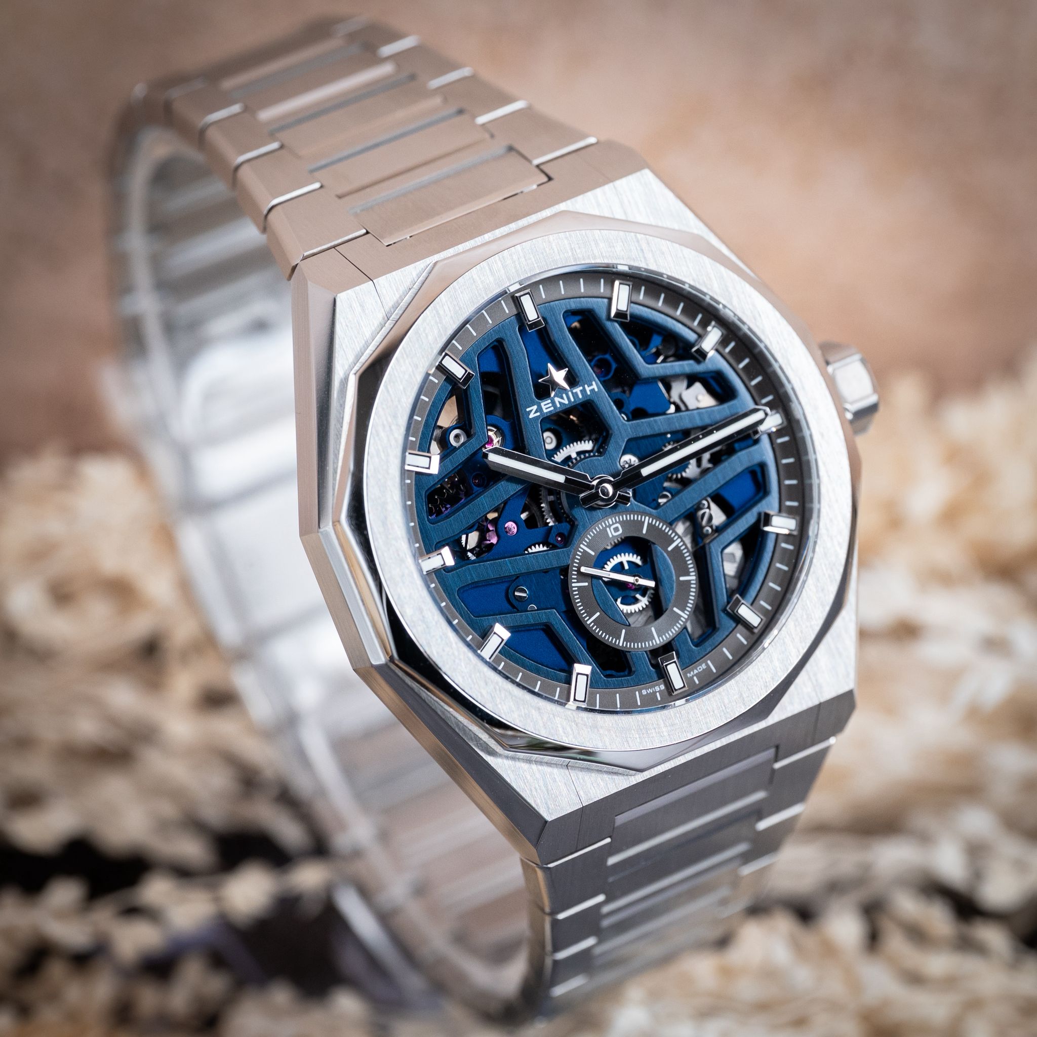 Zenith Defy Skyline Blue Skeleton Dial El Primero 3620 Automatic 41mm - Image 4