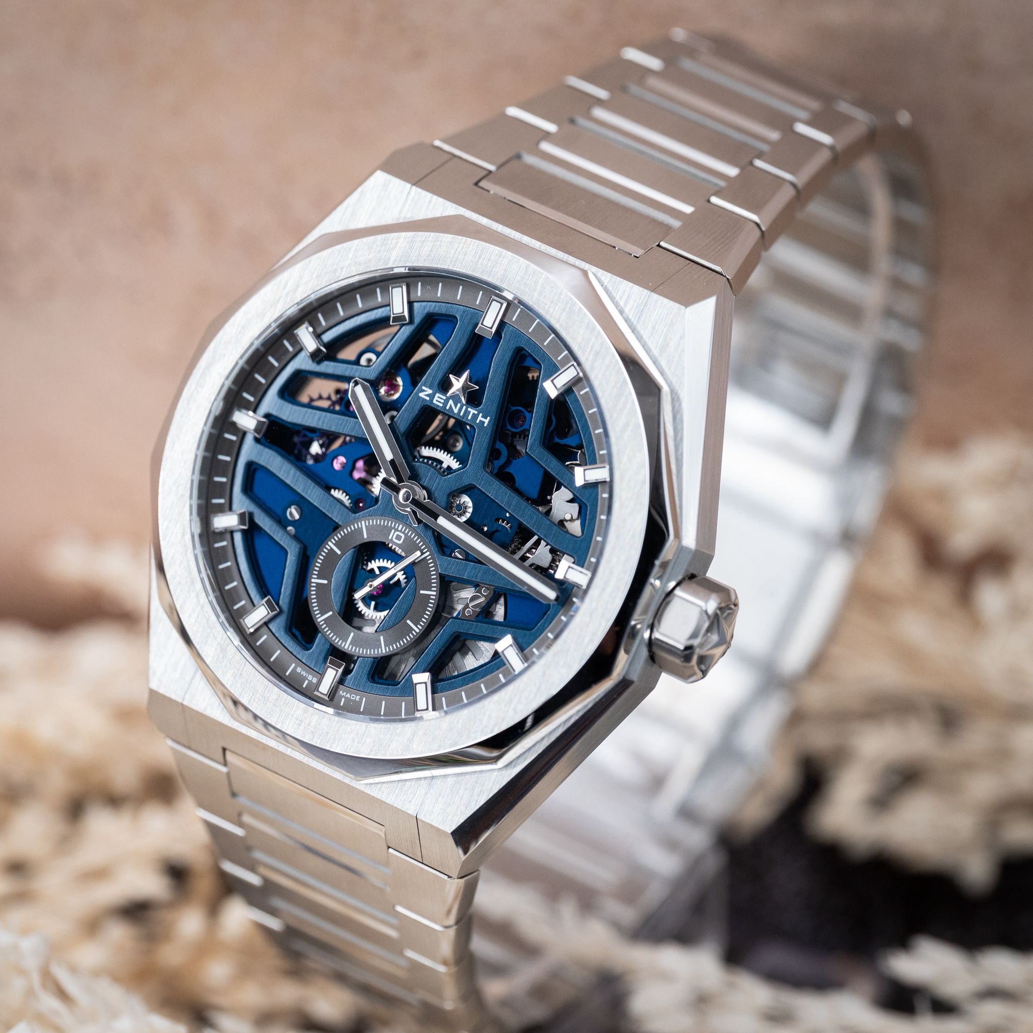 Zenith Defy Skyline Blue Skeleton Dial El Primero 3620 Automatic 41mm - Image 6