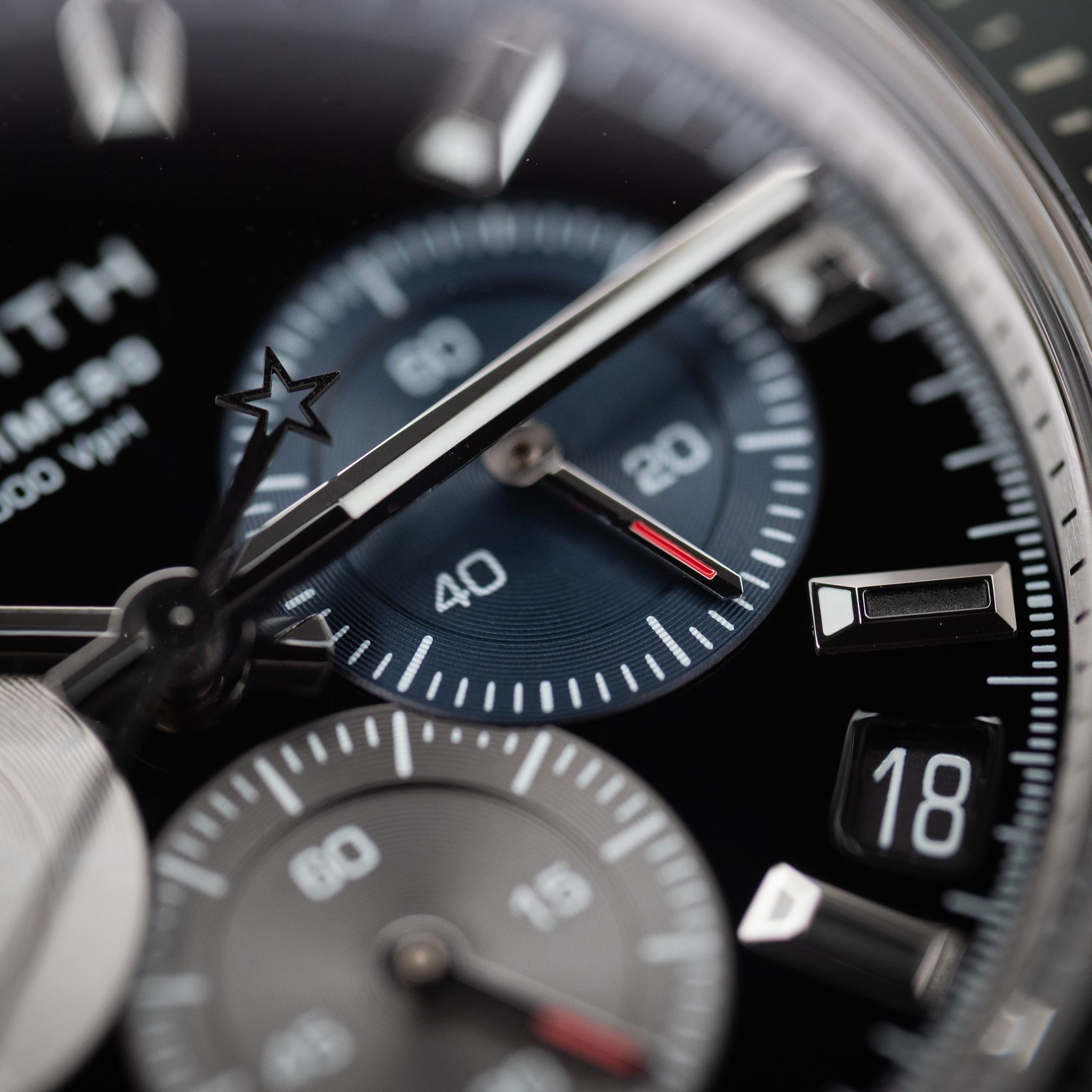 Zenith Chronomaster Sport Black Dial El Primero 3600 Bracelet - 03.3100.3600/21.M3100 - Image 4