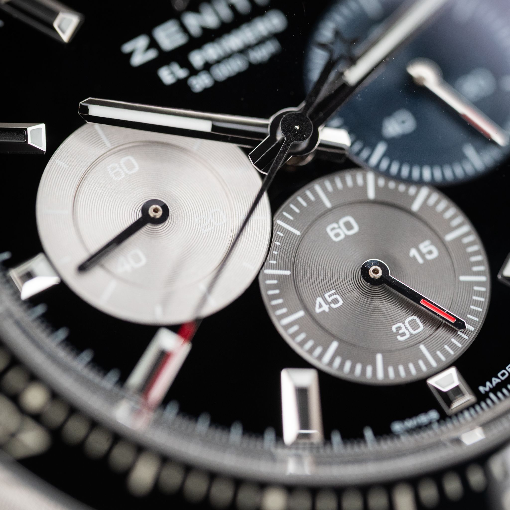 Zenith Chronomaster Sport Black Dial El Primero 3600 Bracelet - 03.3100.3600/21.M3100 - Image 6