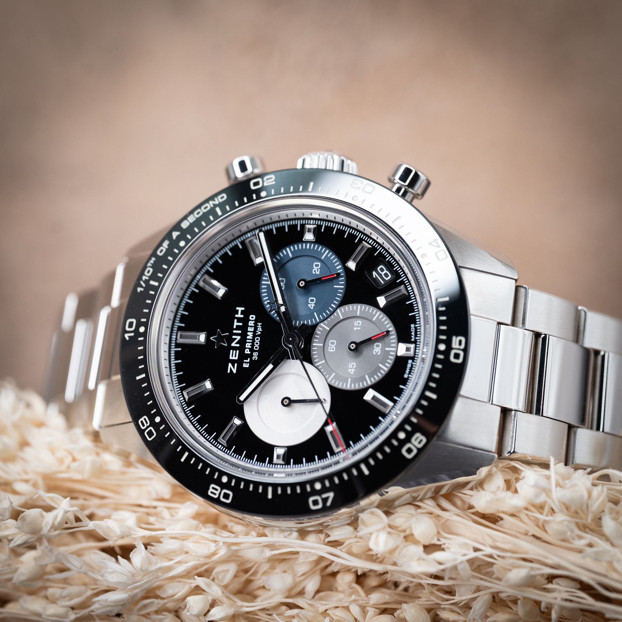 Zenith Chronomaster Sport Black Dial El Primero 3600 Bracelet - 03.3100.3600/21.M3100 - Image 10