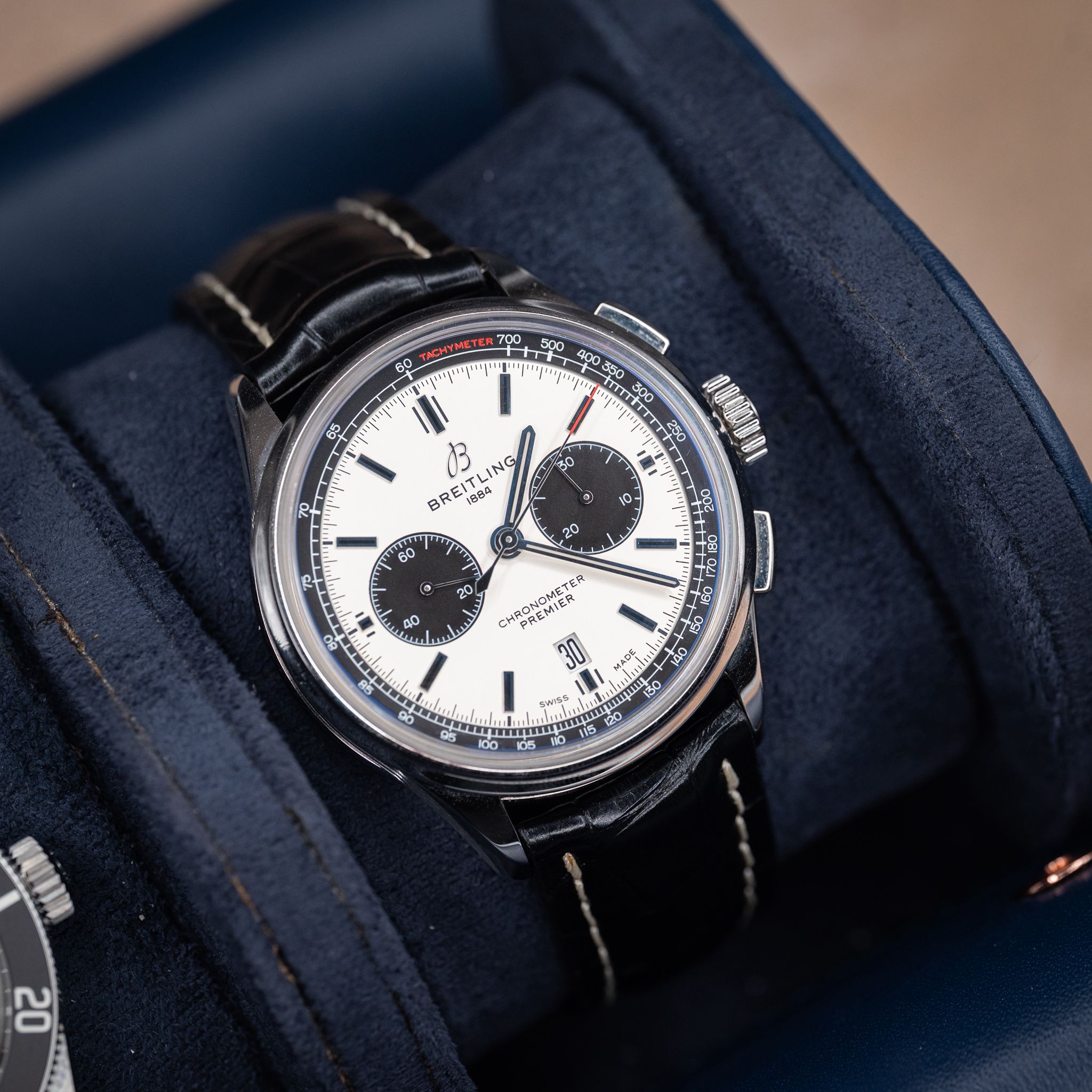 Breitling B01 Premier Panda Chronograph - AB0118221G1P1 - Image 9