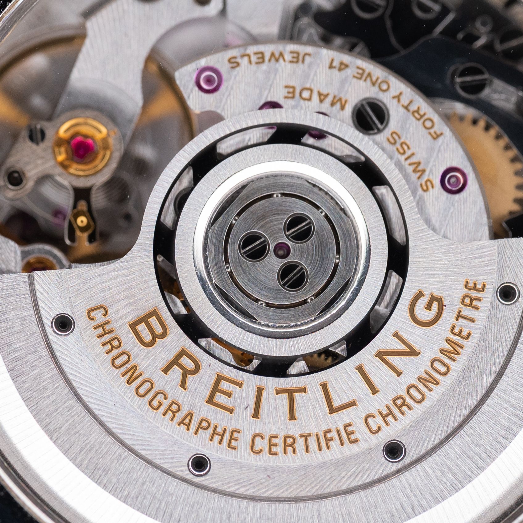Breitling B01 Premier Panda Chronograph - AB0118221G1P1 - Image 5