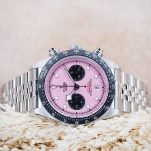 [NEW] Tudor Black Bay Chrono Pink Dial “Flamingo Pink” 41mm – M79360N-0019