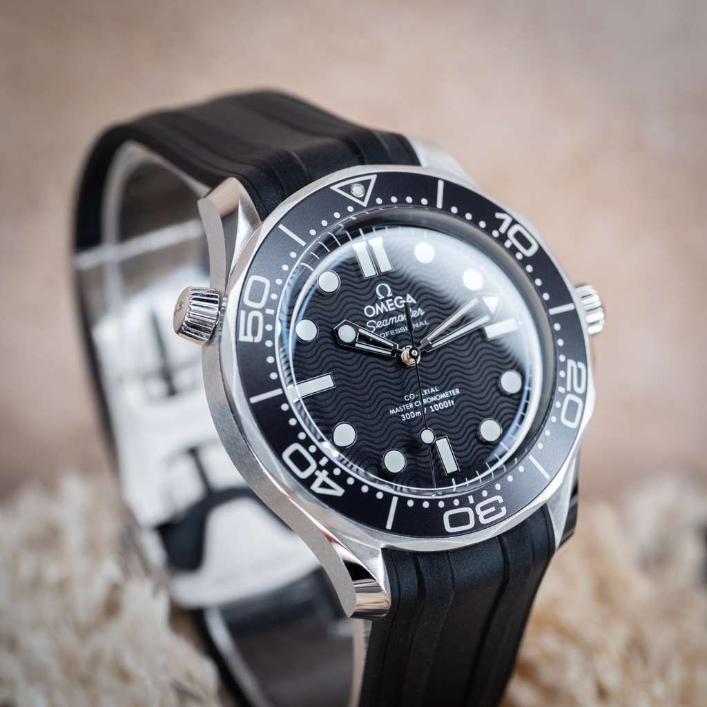 Omega Seamaster Diver 300M Black Dial New Wave No Date 42mm - 210.32.42.20.01.003 - Image 4