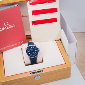 Omega Seamaster Diver 300M Blue Dial Sedna Gold 42mm – 210.22.42.20.03.002
